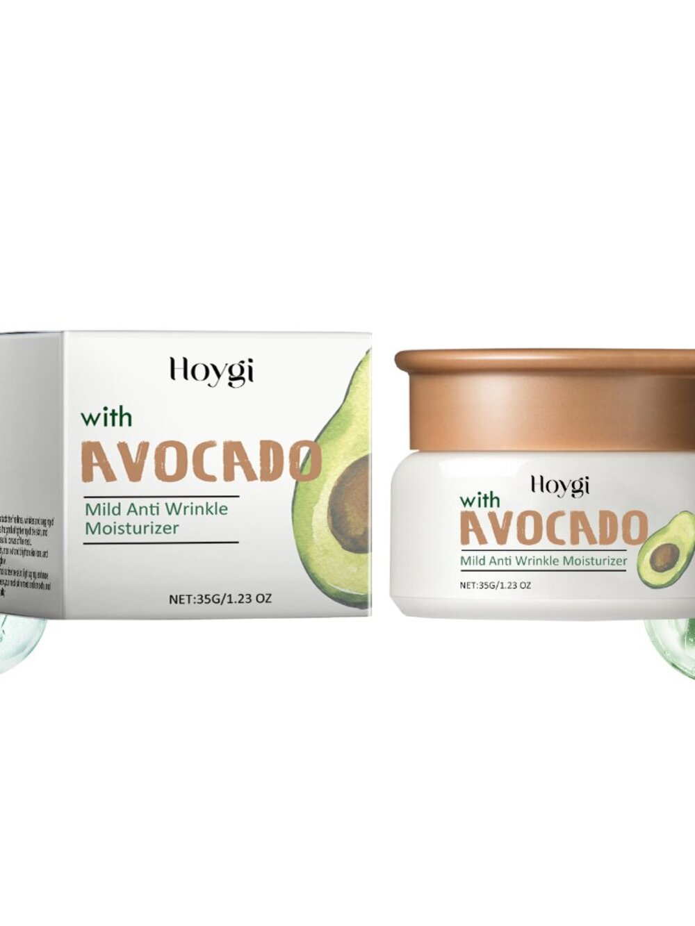 Hoygi Vitamin C & Avocado Face Cream 35g – Moisturizing & Hydrating